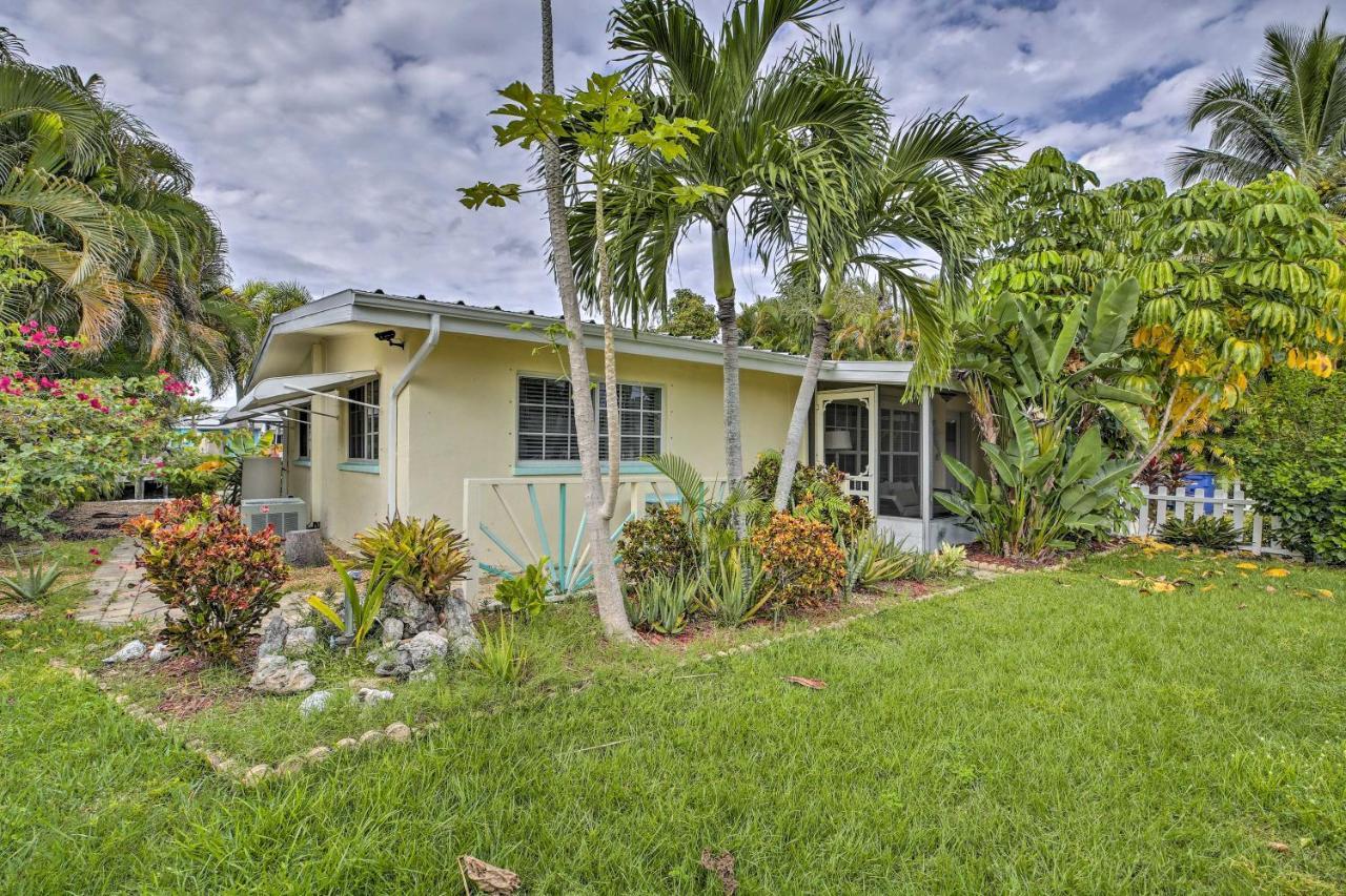 Waterfront Matlacha Home With Covered Boat Slip Exterior photo